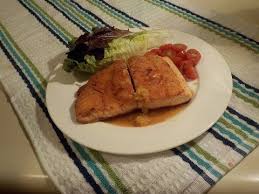 A cast iron skillet salmon meuniere is a piece of food in breath of the wild. Hearty Salmon Meuniere Legend Of Zelda Shorty S Noms Youtube