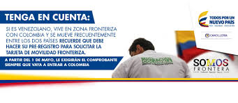 Migracioncolombia.gov.co is tracked by us since may, 2012. Venezolanos Que Transitan Frecuentemente Por Zona De Frontera Deberan Tramitar Inmediatamente Tarjeta De Movilidad Fronteriza Cancilleria