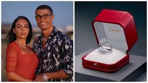 (ronaldo has never revealed the identity of the mother of his first child, a son, and his second and third children were born to a surrogate mother.) Ronaldo 615k Engagement Ring For Georgina Tops Footballers List