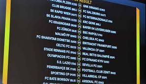 Undian lengkap babak perempat final dan semifinal liga champions 2020/21. Ini Dia Hasil Drawing Babak 32 Besar Liga Europa 2018 2019