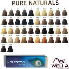 Wella Koleston Perfect Permanent Pure Naturals Tint Dye Hair Color Ebay