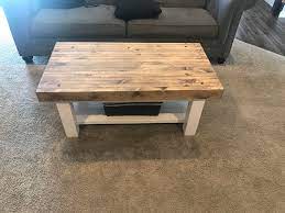 Butcher block is a style of assembled wood (often sugar maple, teak, or walnut) used as heavy duty chopping blocks, table tops, and cutting boards. New Butcher Block Coffee Table Woodworking