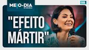 Meio-Dia em Brasília: Michelle vira mártir e Flávio tenta evitar o tarifaço