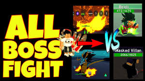 Wiki anime fighting simulator codesall games. Afs All Boss Fight In Anime Fighting Simulator Boss Battle Showcase Roblox Youtube Roblox Anime Fight