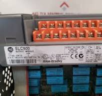 Allen-bradley Slc500 Output Module 1746-ow16 Series C 7 Slot Rack 265 Vac