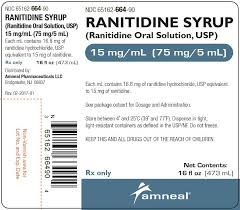 Ranitidine Syrup Ranitidine Oral Solution Usp 15 Mg Ml