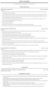 Prompt and dependable administrator with 28 plus years of experience in receptionist, clerical, and switchboard functions. Property Administrator Resume Sample Mintresume