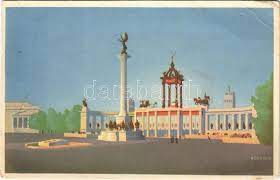 Eucharisztikus világkongresszus, budapest, körmenet a szent istván bazilika bejáratánál, 1938 (4). 1938 Budapest Xxxiv Nemzetkozi Eucharisztikus Kongresszus Darabanth Gmbh
