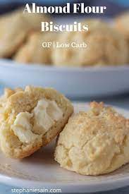 These Almond Flour Biscuits Are Super Easy To Make In One Bowl With Only Five Ingredients Light Baking With Almond Flour Almond Flour Recipes Almond Recipes