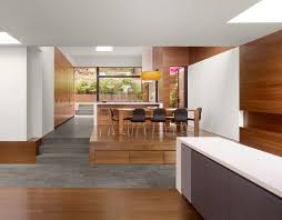 5 Ways To Define Spaces Without Walls Floor Design Wood Floor Design Contemporary Dining Room