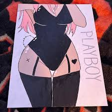 Art | Playboy Anime Girl | Poshmark