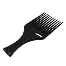 If you're going to style your hair, a paddle brush can be used while drying your hair. Hair Comb Black Wide Teeth Pick Curly Brush Twist Volume Unisex Comb Tool We Ebay