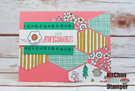 Because you aren't making videos for everyone. Stampin Up Epic Celebrations Thank You Card Making Tutorial Video