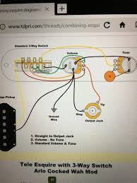 Dead end and radical s3 a dead end 3 way switch wiring method. Esquire Wiring Simple Which Telecaster Guitar Forum