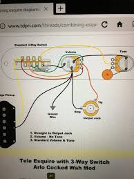 Prewired kit 1953 65 tele telecaster telecaster guitar guitar pickups. Esquire Wiring Simple Which Telecaster Guitar Forum