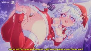 genshin impact, mihoyo, furina (genshin impact), bluethebone, 1girls - R34  Vault