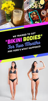 Summer is just starting, and its not too late to get your body into the summer swing. We Did An Eight Week Bikini Body Workout And Here Are The Results
