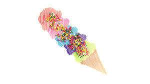 Coloring book ice cream 1. Paper Ice Cream Cone Craft All Kids Network