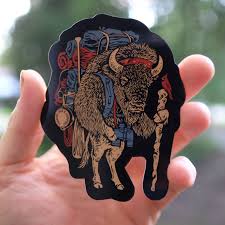 Where the Buffalo Roam Sticker