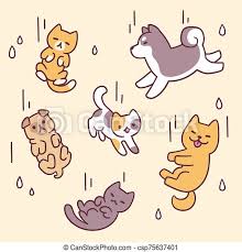 570x399 cat and dog digital clip art set, pet, animal clipart, heart. Raining Cats Dogs Illustrations And Clipart 156 Raining Cats Dogs Royalty Free Illustrations Drawings And Graphics Available To Search From Thousands Of Vector Eps Clip Art Providers