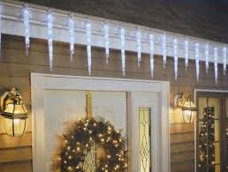 Ice Crystal Icicle An Electronic Version Of Real Ice Fringe Icicle Lights Outdoor Icicle Lights Icicle Christmas Lights