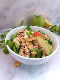 Thunfisch Apfel Salat Mit Walnussen Low Carb Gesunde Rezepte Rezepte Abendessen Abnehmen