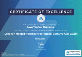 Berikut dibawah ini adalah informasi mengenai kunci jawaban exam skill academy prakerja kelas langkah menjadi youtuber profesional bersama gita safitri. Jawaban Prakerja Langkah Menjadi Youtuber Profesional Guru Paud