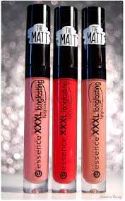 Espero que a vossa semana esteja a ser boa. Gemstone Beauty Essence Xxxl Longlasting Lipgloss Swatches Review