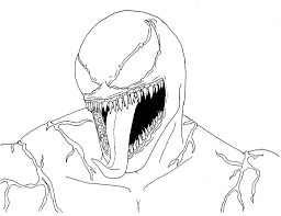 Disegno venom personaggio cartone animato da colorare. Venom Coloring Pages 60 Coloring Pages Free Printable