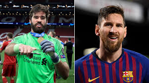 Goleiro do liverpool f.c e da seleção brasileira. Alisson Becker Liverpool Goalkeeper Talks Ballon D Or And Reason Behind His Success Against Lionel Messi The Sportsrush