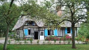 Visite En Normandie Maison Normande Haute Normandie Chaumiere
