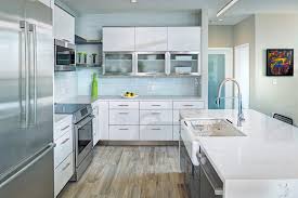 Look through condo kitchens pictures in different colors and styles and when you find some. Small Penthouse Condo Kitchen Remodel Lengthwise Contemporary Kitchen Sacramento By Unique Techniques Houzz