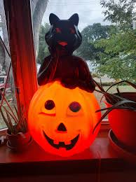 Inheriting a Ghoul Head Halloween Decoration from Grandma