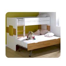 lit superpose spark 90x200 cm avec sommier gigogne taille 90x200 cm lit superpose lits superposes blancs lit superpose enfant