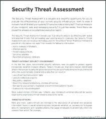Threat Assessment Report Template 6 Professional Templates Report Template Security Report Assessment