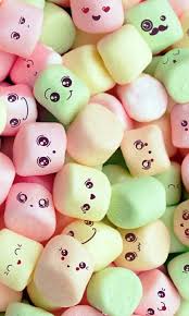 Pin By Klaryssa Gaudier On Wallpapers Cute Food Wallpaper Cute Marshmallows Cute Wallpapers