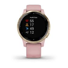 Watch Heartrate Gps Garmin Vivoactive 4s Rose Gold In 2020 Garmin Vivoactive Garmin Vivoactive