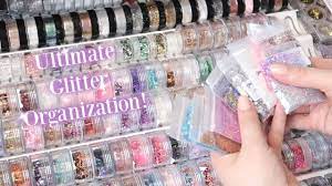How To Organize Nail Art Glitter Organize With Me Youtube Glitter Nail Art Nails To Go Nail Art
