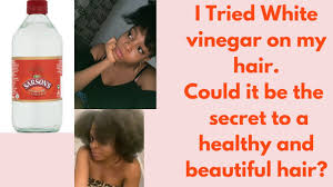 A cup of white vinegar in the rinse cycle will dissolve the soap and detergent residues in clothes and in the machine, as well as brighten, deodorize, help soften, and remove. I Tried White Vinegar On My Hair Watch To See What Happened Youtube