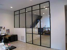 Add style to your home, with pieces that add to your decor while providing hidden storage. Glass Wall Partition Glass Partition Wall Glass Wall Walls Room