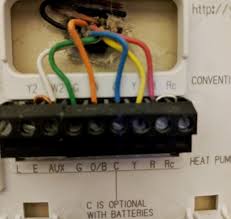 If the thermostat is installed with an optional outdoor sensor, you can select a compressor lockout temperature (function 0350). Thermostat Wiring And Jumpers Doityourself Com Community Forums