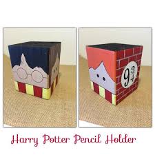 Harry Potter Pencil Holder For Office Art Craft Room Or Harry Potter Classroom Harry Potter Birthday Party Harry Potter Room