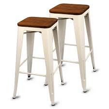 Check spelling or type a new query. Urban Loft Metal Bar Stool With Wooden Seat Top Drinkstuff