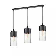 Conroe 37 wide bronze metal kitchen island light chandelier. Fumi Modern Glass Pendant Lighting Cluster Pendant Lights For Kitchen Island 3 Lights Dining Room Lighting Fixture With Amber Or Clear Glass Shade Lazada Singapore
