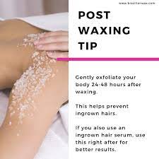 Chemical exfoliation for ingrown hairs treatment: Are You Using Something To Brazilian Wax By Andreia Facebook
