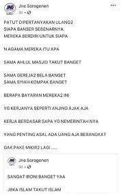 Scopri ricette, idee per la casa, consigli di stile e altre idee da provare. Viral Akun Jne Sorogenen Hina Banser Jne Kasus Sudah Selesai Kabar24 Bisnis Com