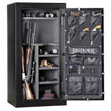 Safes were developed to protect valuables from being destroyed in a fire or other natural disaster, or stolen during. Bighorn 6030elx Ultimate Gun Safe 26 Gun Safe 6030elx