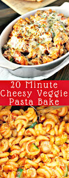 Casseroles are one of my favorite ways to load up on vegetables. 20 Minute Cheesy Vegetable Pasta Bake Domestic Superhero