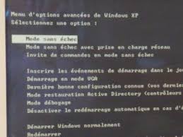 > pourquoi avoir recours au mode sans échec ? Re Demarrage Windows Xp Vista Re Demarrer En Mode Sans Echec