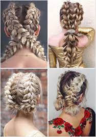 Tuck the end of the braid underneath to create an easy wedding hairstyle that stays off your shoulders and neck. Account Suspended Braided Hairstyles Double Braid Hairstyles Hairdo Wedding